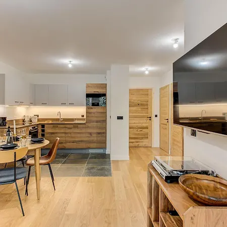 公寓 White Pearl A03 - Alpes Travel - - Sleeps 2-4 霞慕尼